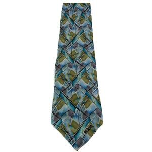 Jerry J. Garcia Northern Lights Necktie Blue Watercolor Artist Proof 2013 Signed